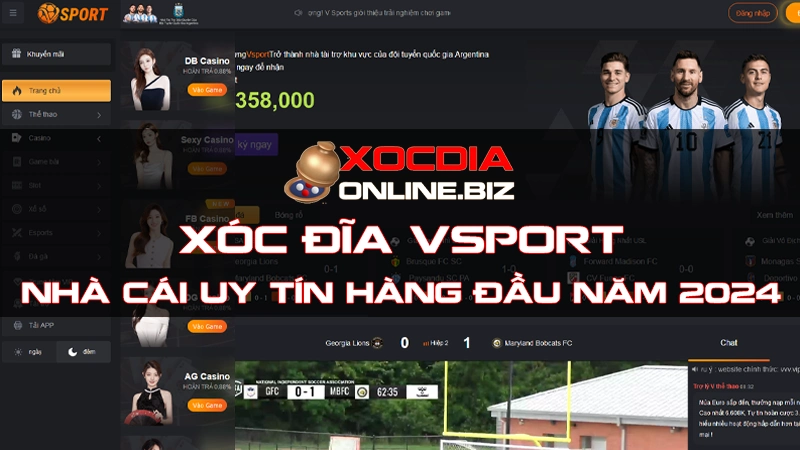 Xóc Đĩa Vsport - Nhà Cái Xóc Đĩa Uy Tín Hàng Đầu Năm 2024