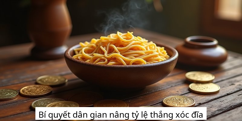 Bí quyết dân gian nâng tỷ lệ thắng xóc đĩa