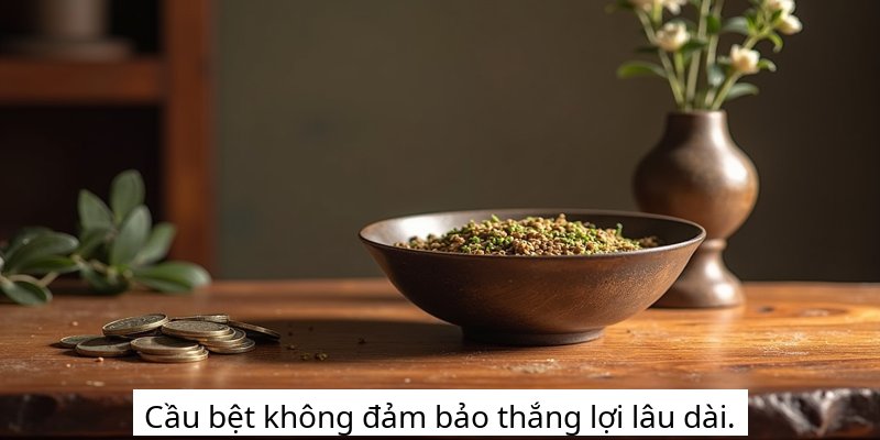 Cầu bệt không đảm bảo thắng lợi lâu dài.