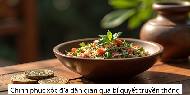 Chinh phục xóc đĩa dân gian qua bí quyết truyền thống