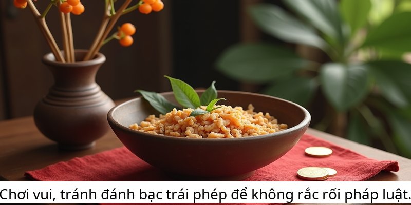 Chơi vui, tránh đánh bạc trái phép để không rắc rối pháp luật.