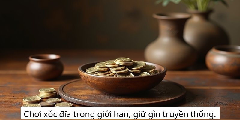 Chơi xóc đĩa trong giới hạn, giữ gìn truyền thống.