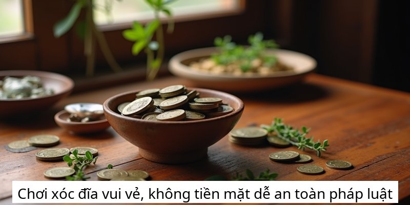Chơi xóc đĩa vui vẻ, không tiền mặt dễ an toàn pháp luật