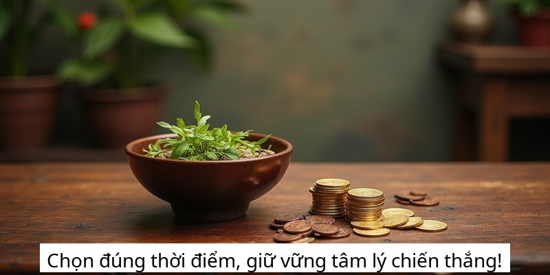 Chọn đúng thời điểm, giữ vững tâm lý chiến thắng!