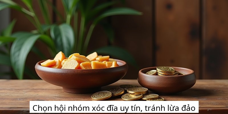 Chọn hội nhóm xóc đĩa uy tín, tránh lừa đảo