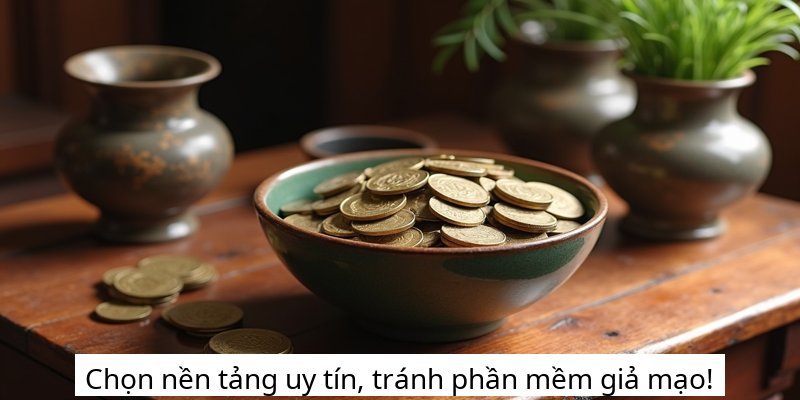 Chọn nền tảng uy tín, tránh phần mềm giả mạo!