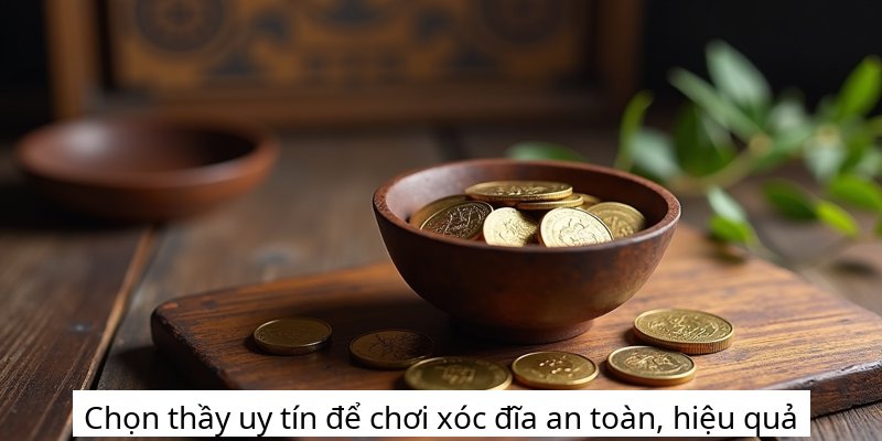 Chọn thầy uy tín để chơi xóc đĩa an toàn, hiệu quả