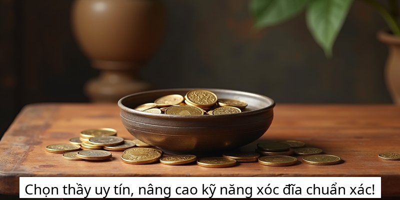 Chọn thầy uy tín, nâng cao kỹ năng xóc đĩa chuẩn xác!