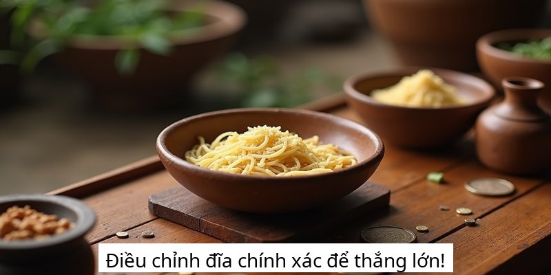Điều chỉnh đĩa chính xác để thắng lớn!
