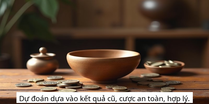 Dự đoán dựa vào kết quả cũ, cược an toàn, hợp lý.