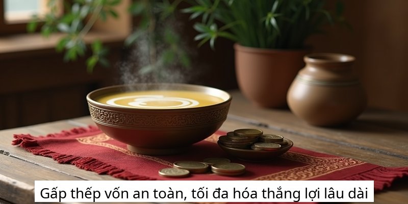 Gấp thếp vốn an toàn, tối đa hóa thắng lợi lâu dài