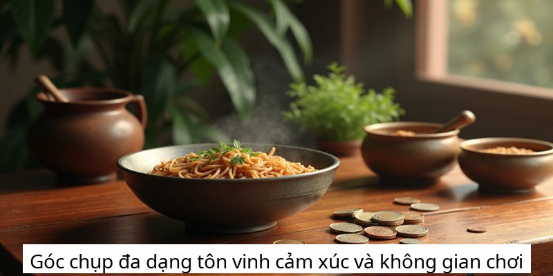 Góc chụp đa dạng tôn vinh cảm xúc và không gian chơi