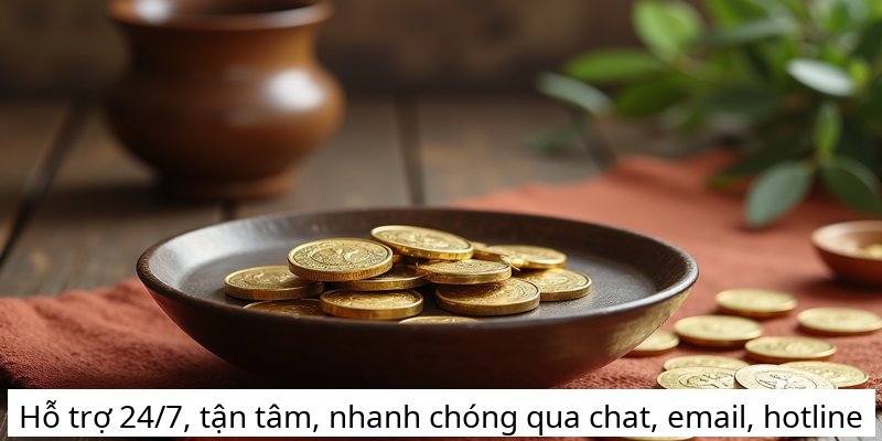 Hỗ trợ 24/7, tận tâm, nhanh chóng qua chat, email, hotline