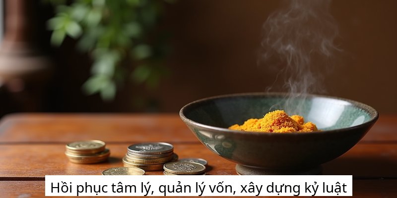 Hồi phục tâm lý, quản lý vốn, xây dựng kỷ luật