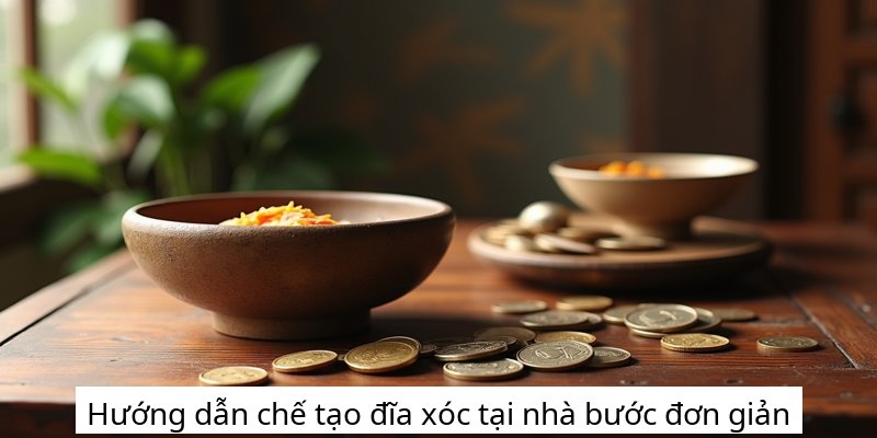 Hướng dẫn chế tạo đĩa xóc tại nhà bước đơn giản