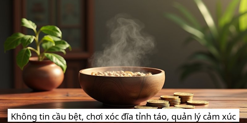Không tin cầu bệt, chơi xóc đĩa tỉnh táo, quản lý cảm xúc