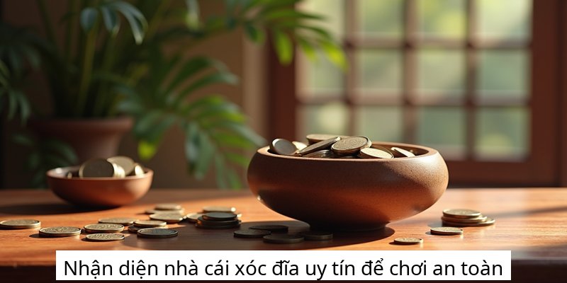 Nhận diện nhà cái xóc đĩa uy tín để chơi an toàn