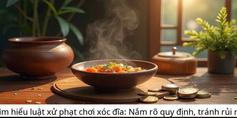 Tìm hiểu luật xử phạt chơi xóc đĩa: Nắm rõ quy định, tránh rủi ro