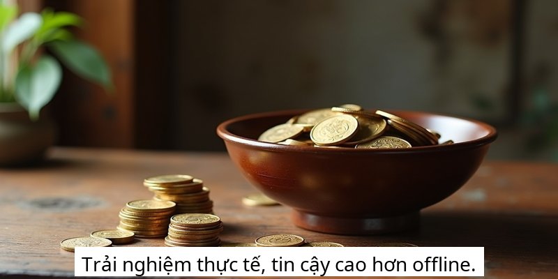 Trải nghiệm thực tế, tin cậy cao hơn offline.