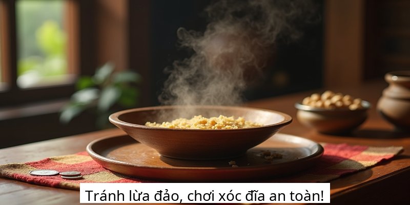 Tránh lừa đảo, chơi xóc đĩa an toàn!