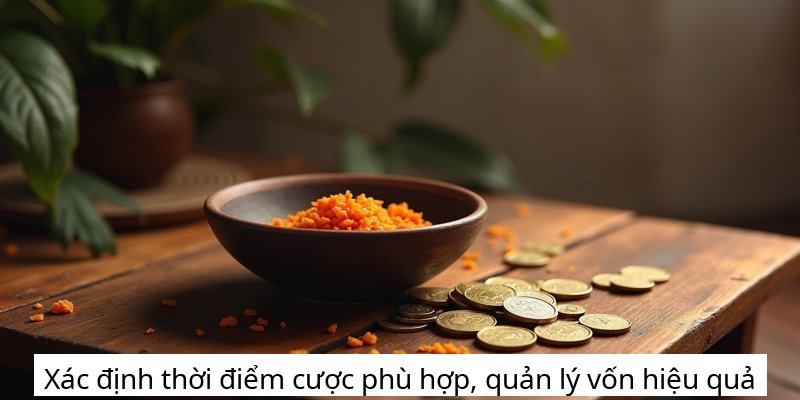 Xác định thời điểm cược phù hợp, quản lý vốn hiệu quả