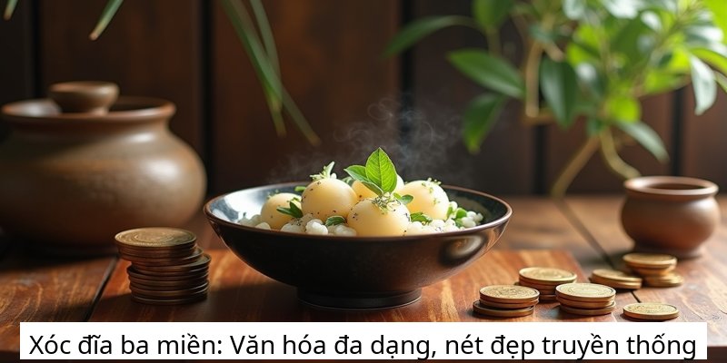 Xóc đĩa ba miền: Văn hóa đa dạng, nét đẹp truyền thống