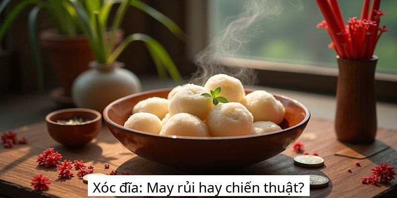 Xóc đĩa: May rủi hay chiến thuật?