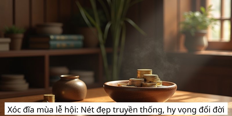 Xóc đĩa mùa lễ hội: Nét đẹp truyền thống, hy vọng đổi đời